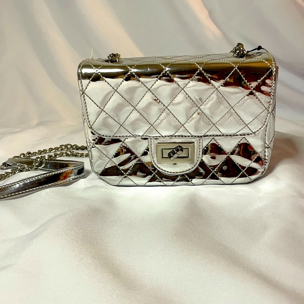 Metallic Shoulder Bag